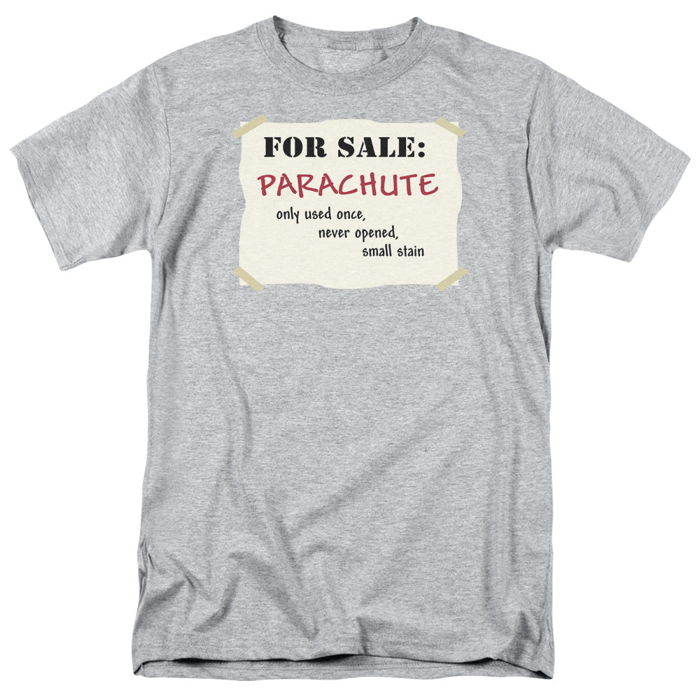 Parachute For Sale - Short Sleeve Adult 18 - 1 - Athletic Heather T-shirt