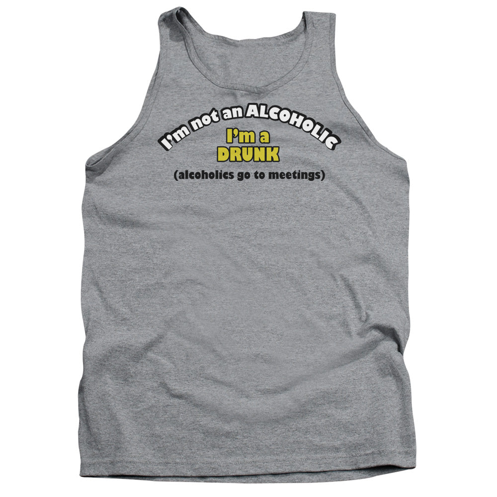Not An Alcoholic - Adult Tank - Athletic Heather