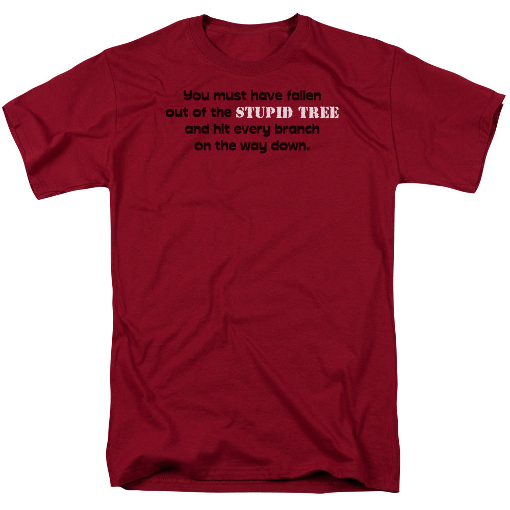 Stupid Tree - Short Sleeve Adult 18 - 1 - Cardinal T-shirt