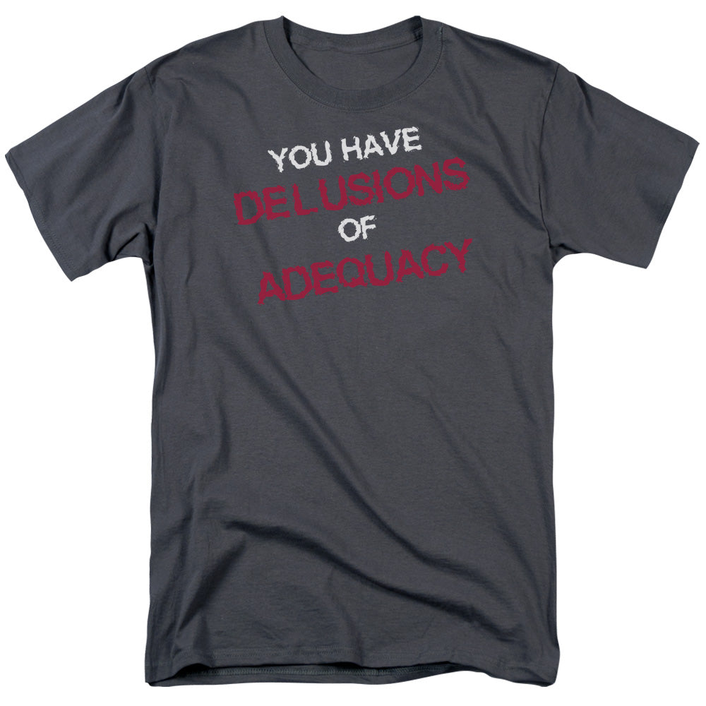 Delusions Of Adequacy - Short Sleeve Adult 18 - 1 - Charcoal T-shirt