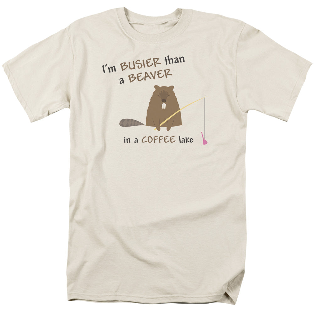 Busy Beaver - Short Sleeve Adult 18 - 1 - Cream T-shirt