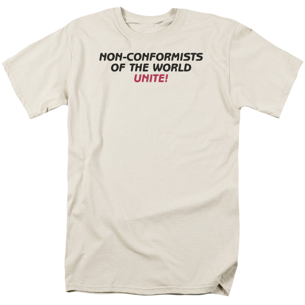 Non - Short Sleeve Adult 18 - 1 - Cream T-shirt