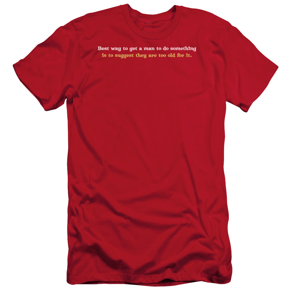 Too Old - Short Sleeve Adult 30 - 1 - Red T-shirt