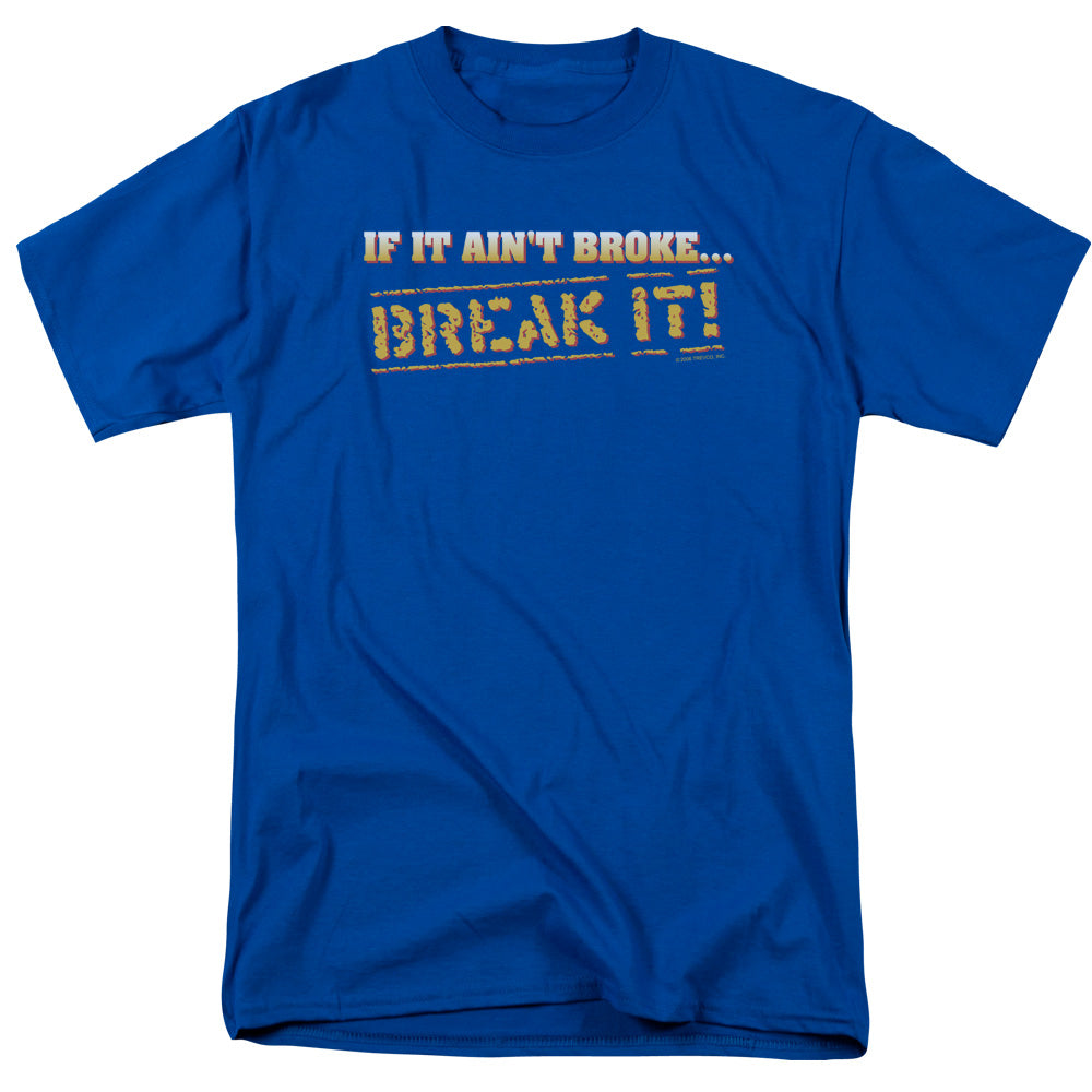 Break It - Short Sleeve Adult 18 - 1 - Royal Blue T-shirt