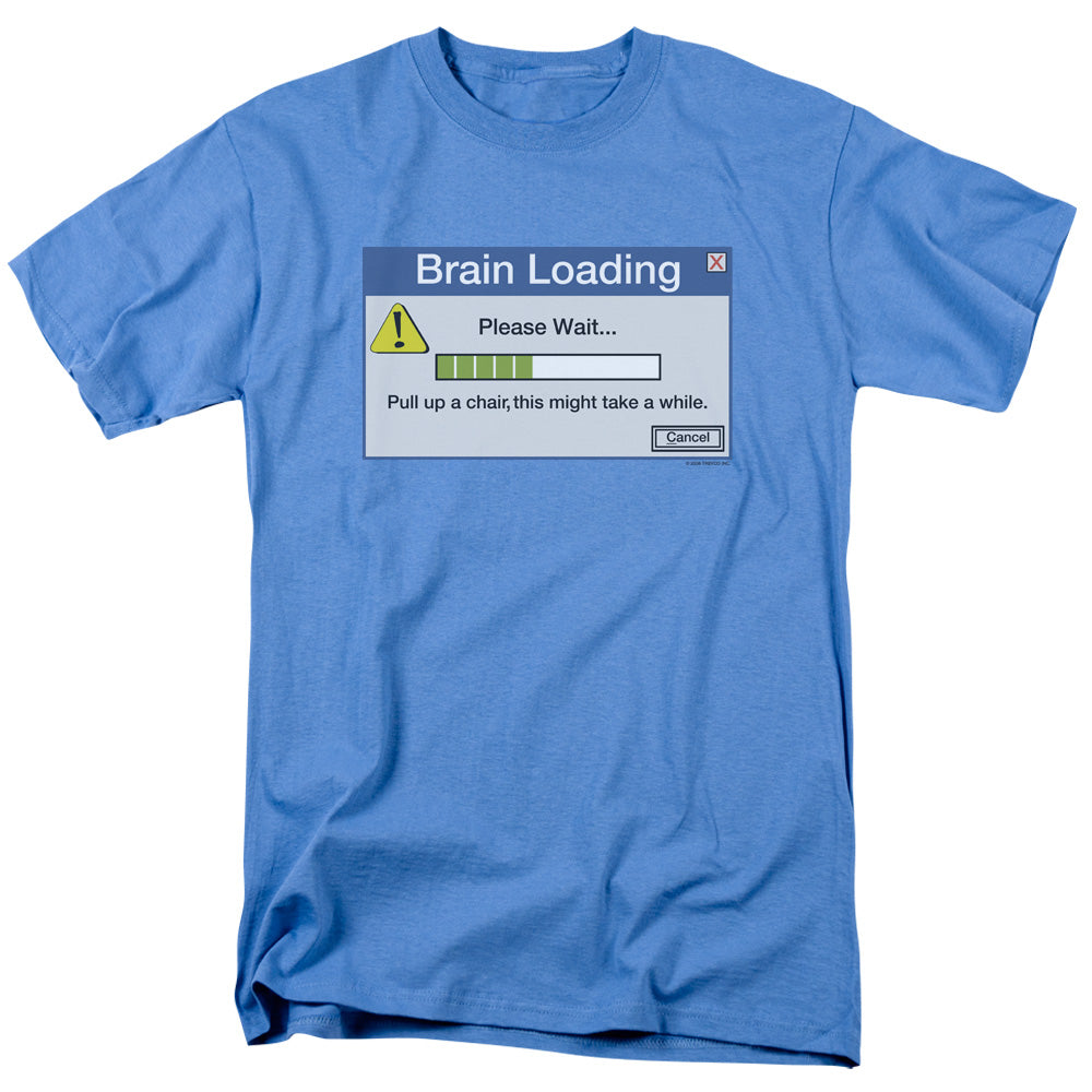 Brain Loading - Short Sleeve Adult 18 - 1 - Carolina Blue T-shirt