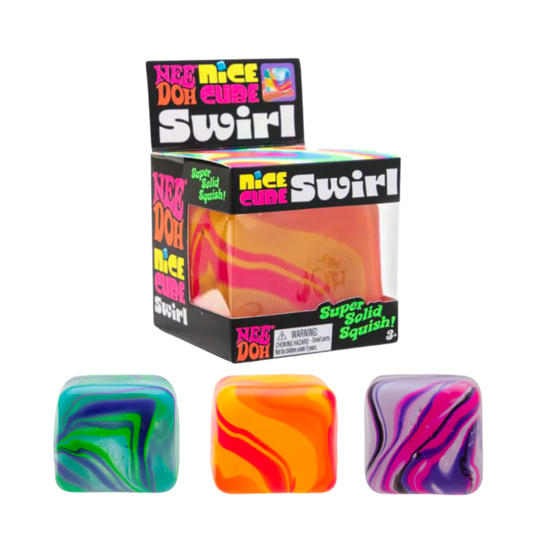 Nee Doh-nice Cube Swirl (random color)