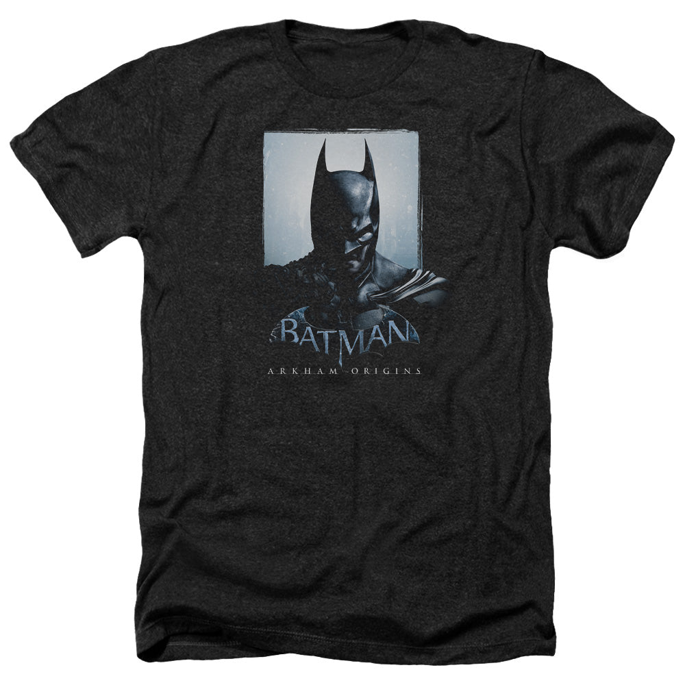 Batman Arkham Origins - Two Sides - Adult Heather-black