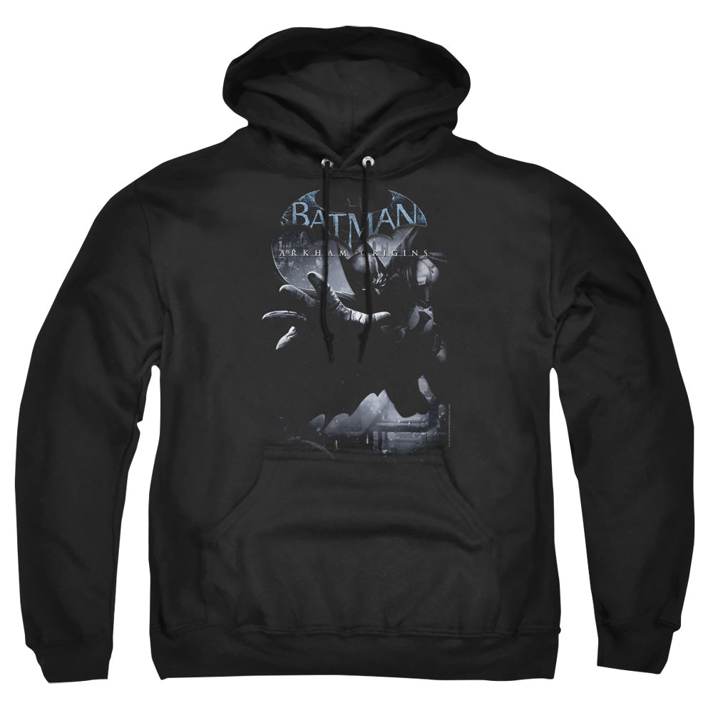 Batman Arkham Origins - Out Of The Shadows - Adult Pull-over Hoodie - Black