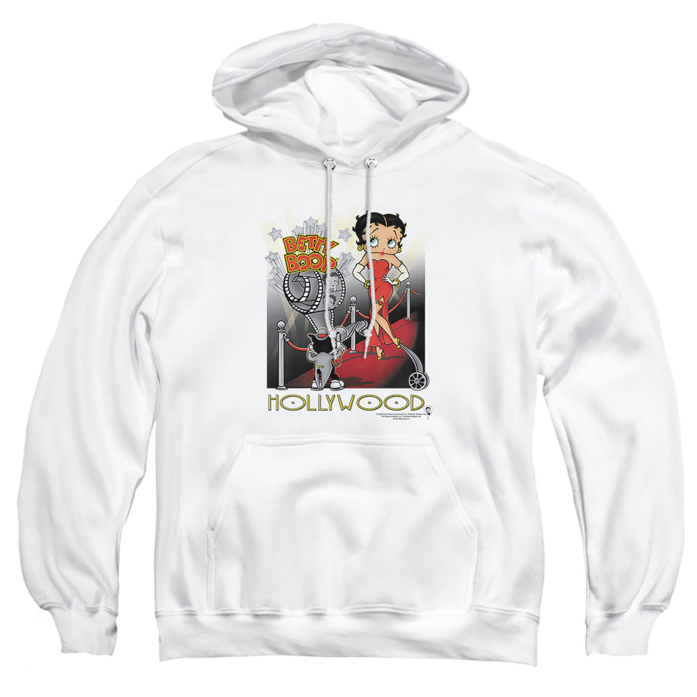 Betty Boop - Hollywood - Adult Pull-over Hoodie - White