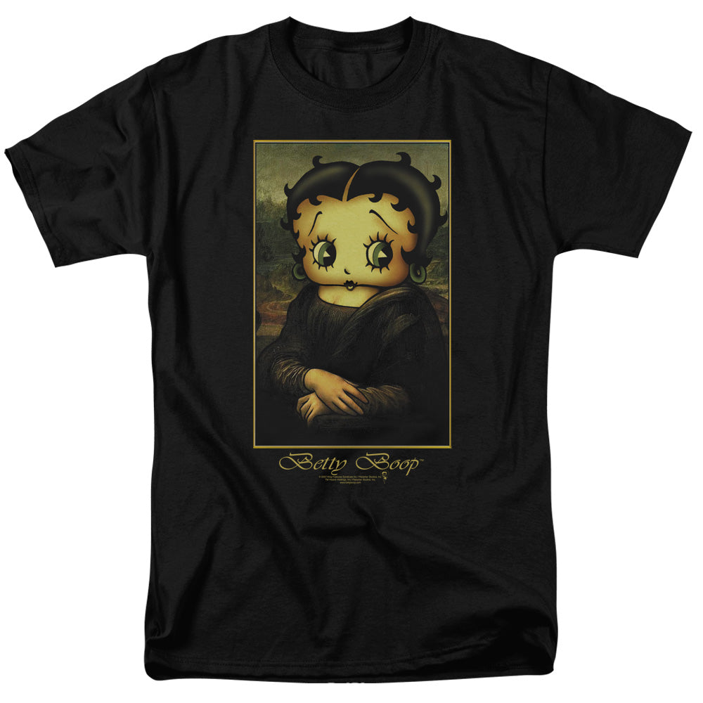 Betty Boop - Boopalisa - Short Sleeve Adult 18/1 - Black T-shirt