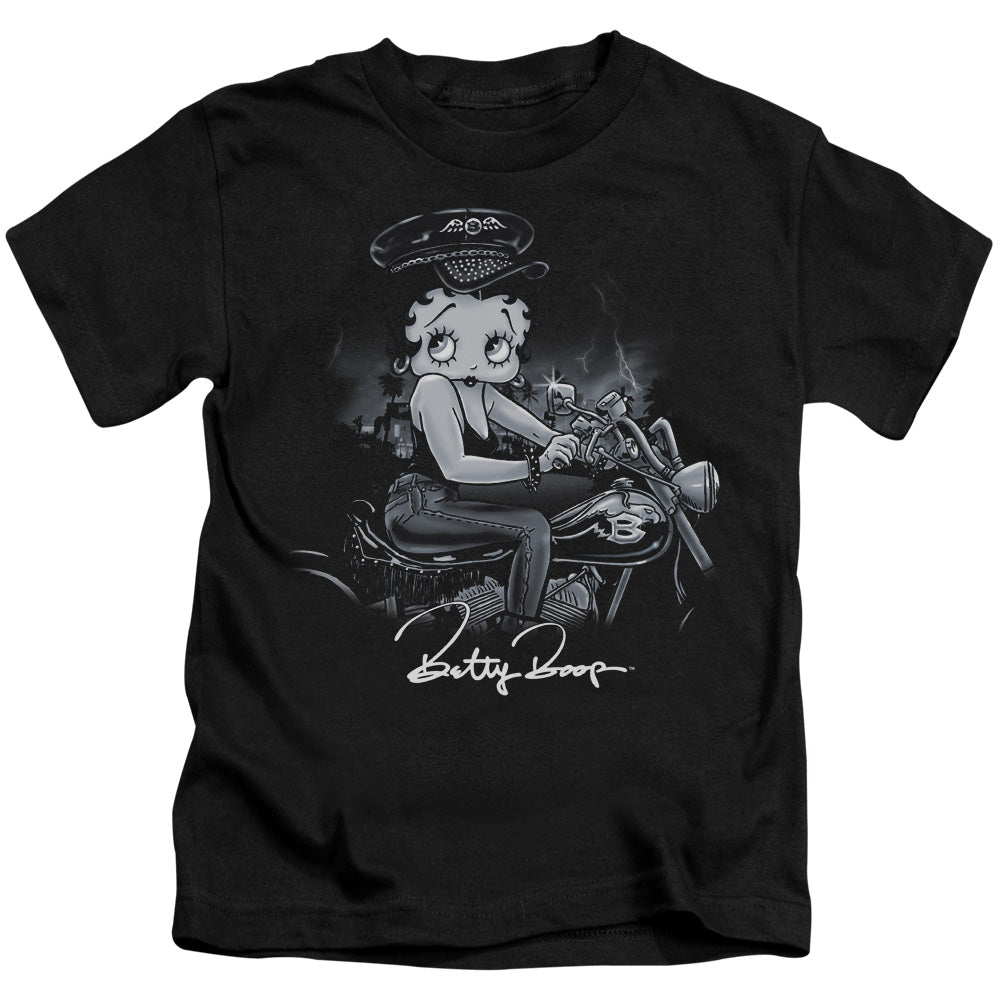 BETTY BOOP STORM RIDER - S/S JUVENILE 18/1 - BLACK - T-Shirt
