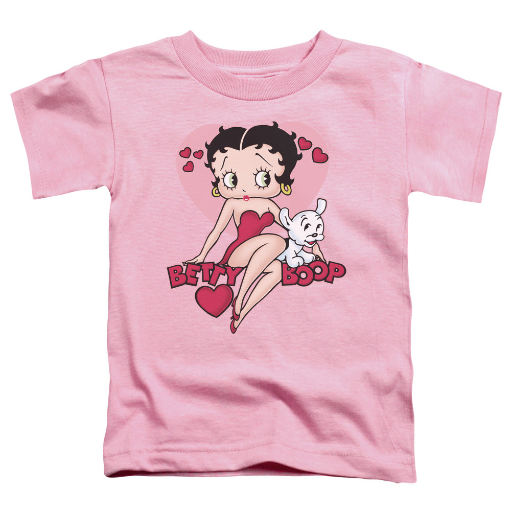 Betty Boop - Sweetheart - Short Sleeve Toddler Tee - Pink T-shirt