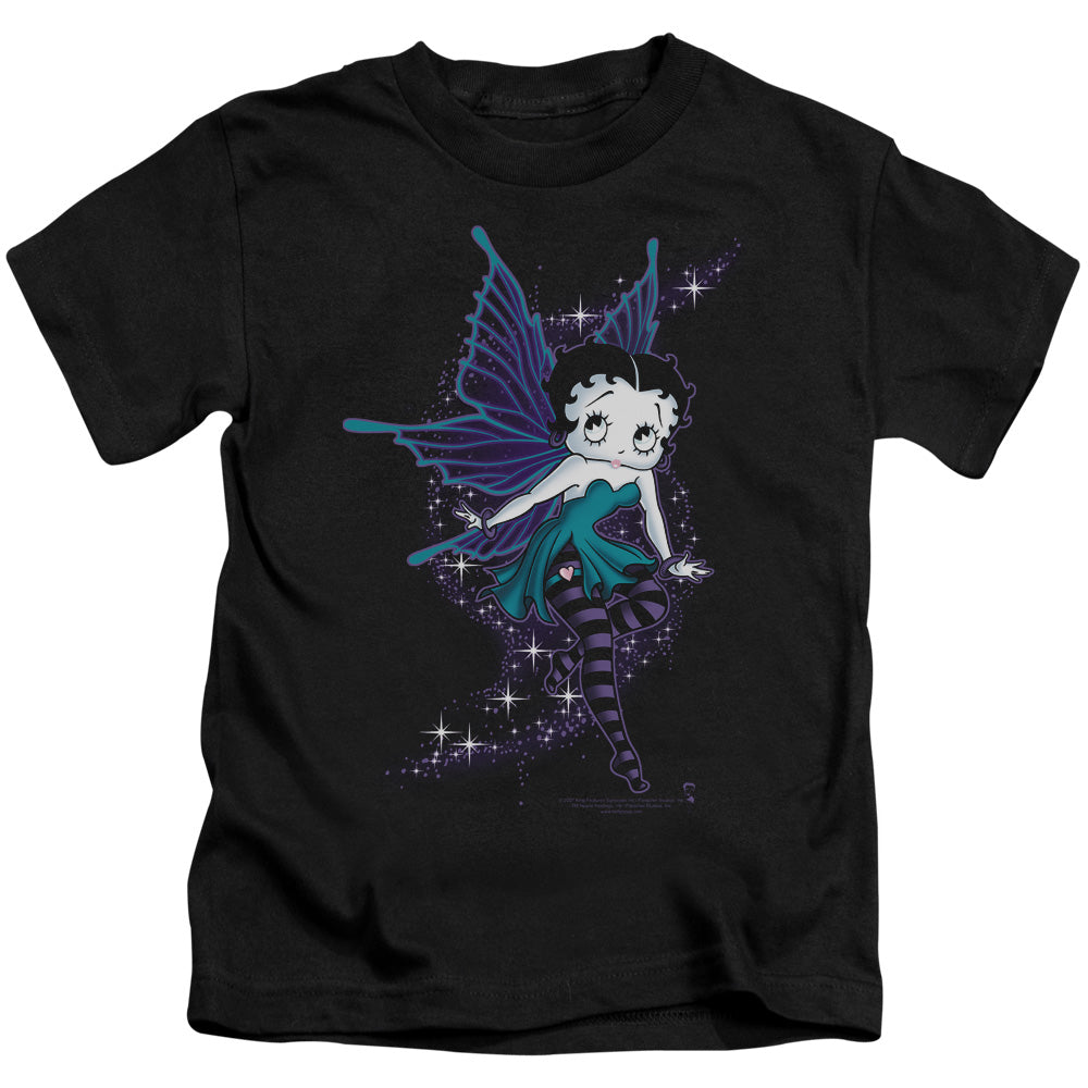 BETTY BOOP SPARKLE FAIRY - S/S JUVENILE 18/1 - BLACK - T-Shirt