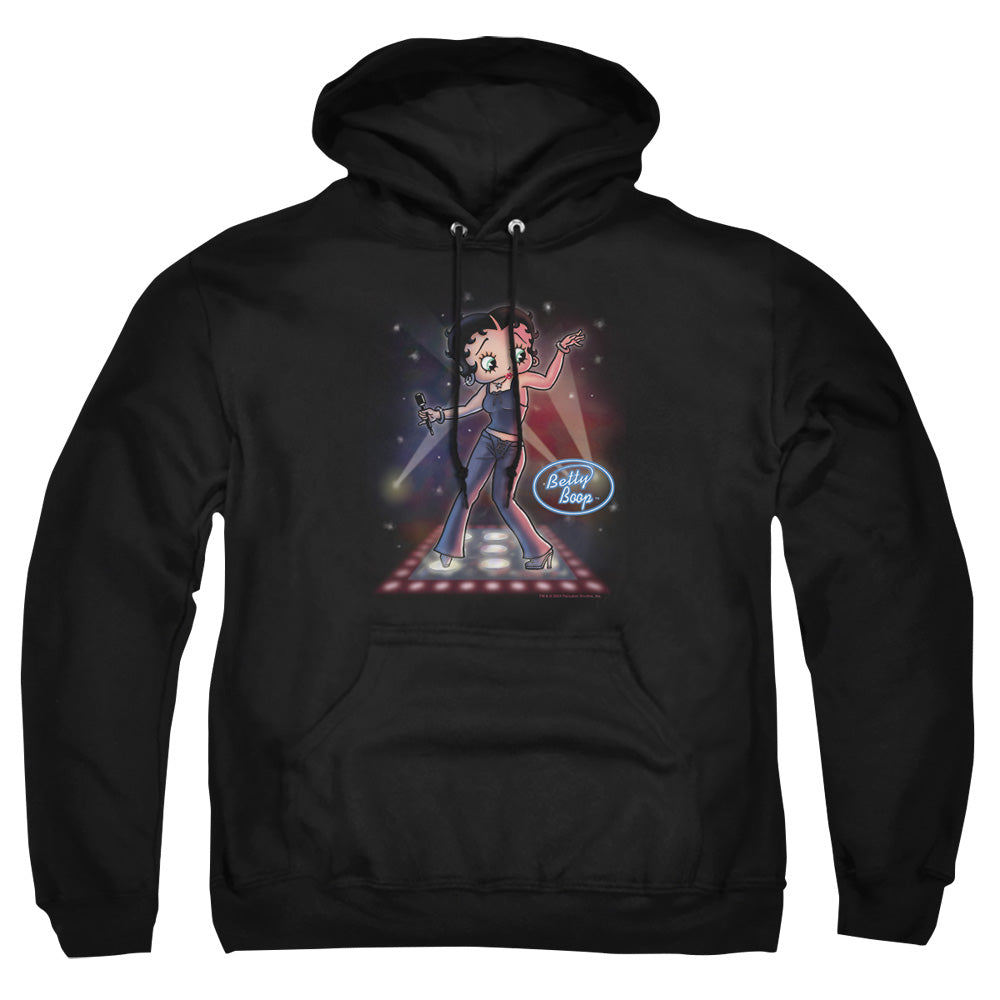 Betty Boop - Pop Star - Adult Pull-over Hoodie - Black