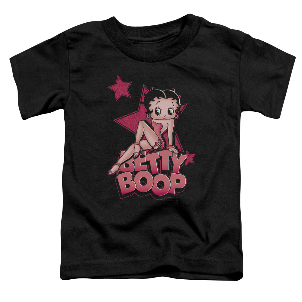 Betty Boop - Sexy Star - Short Sleeve Toddler Tee - Black T-shirt