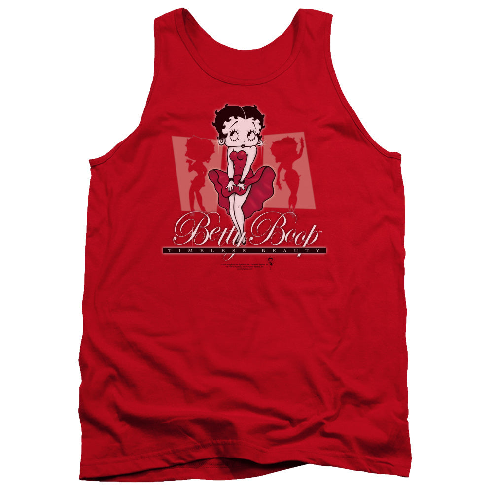 Betty Boop - Timeless Beauty - Adult Tank - Red