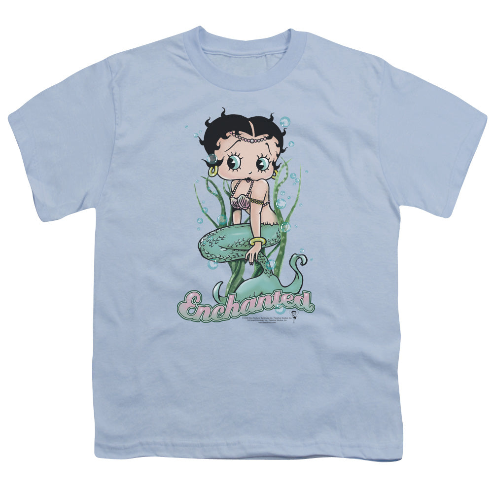 BETTY BOOP ENCHANTED BOOP - S/S YOUTH 18/1 - LIGHT BLUE T-Shirt