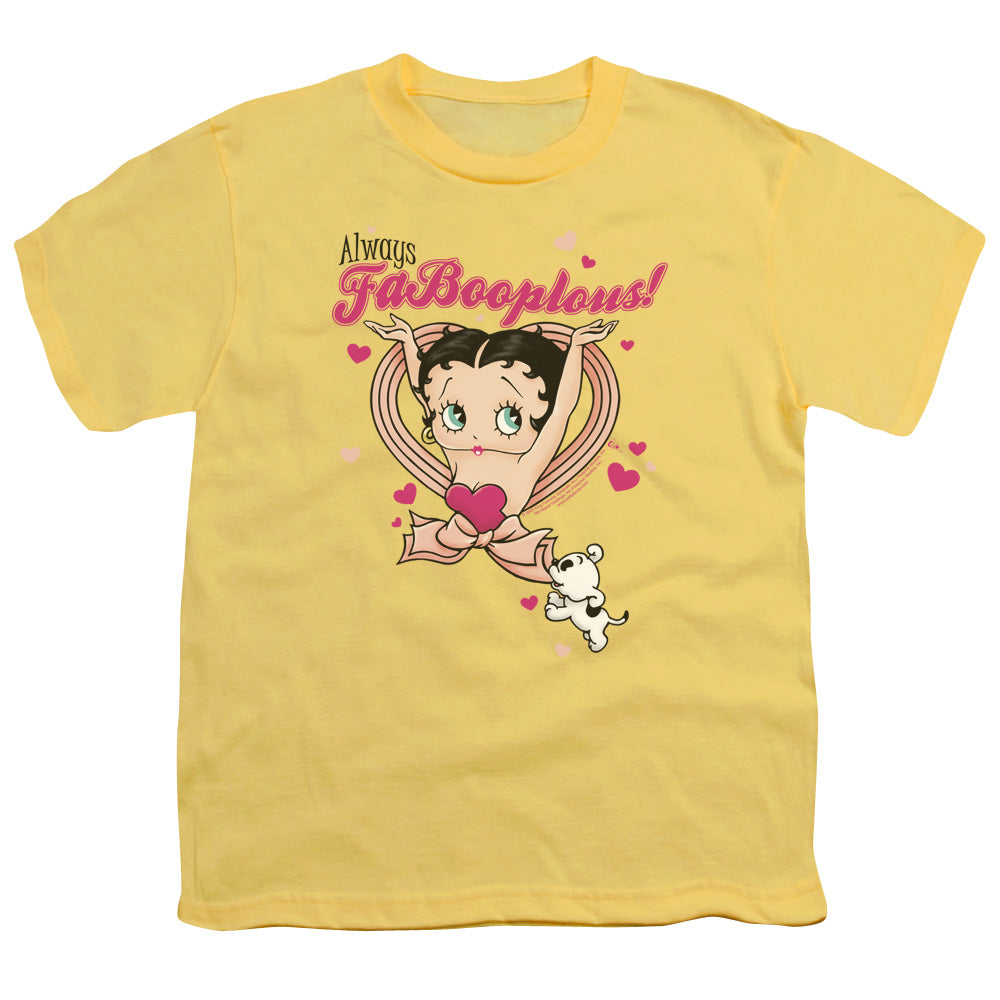 BETTY BOOP FABOOPLOUS! - S/S YOUTH 18/1 - BANANA T-Shirt