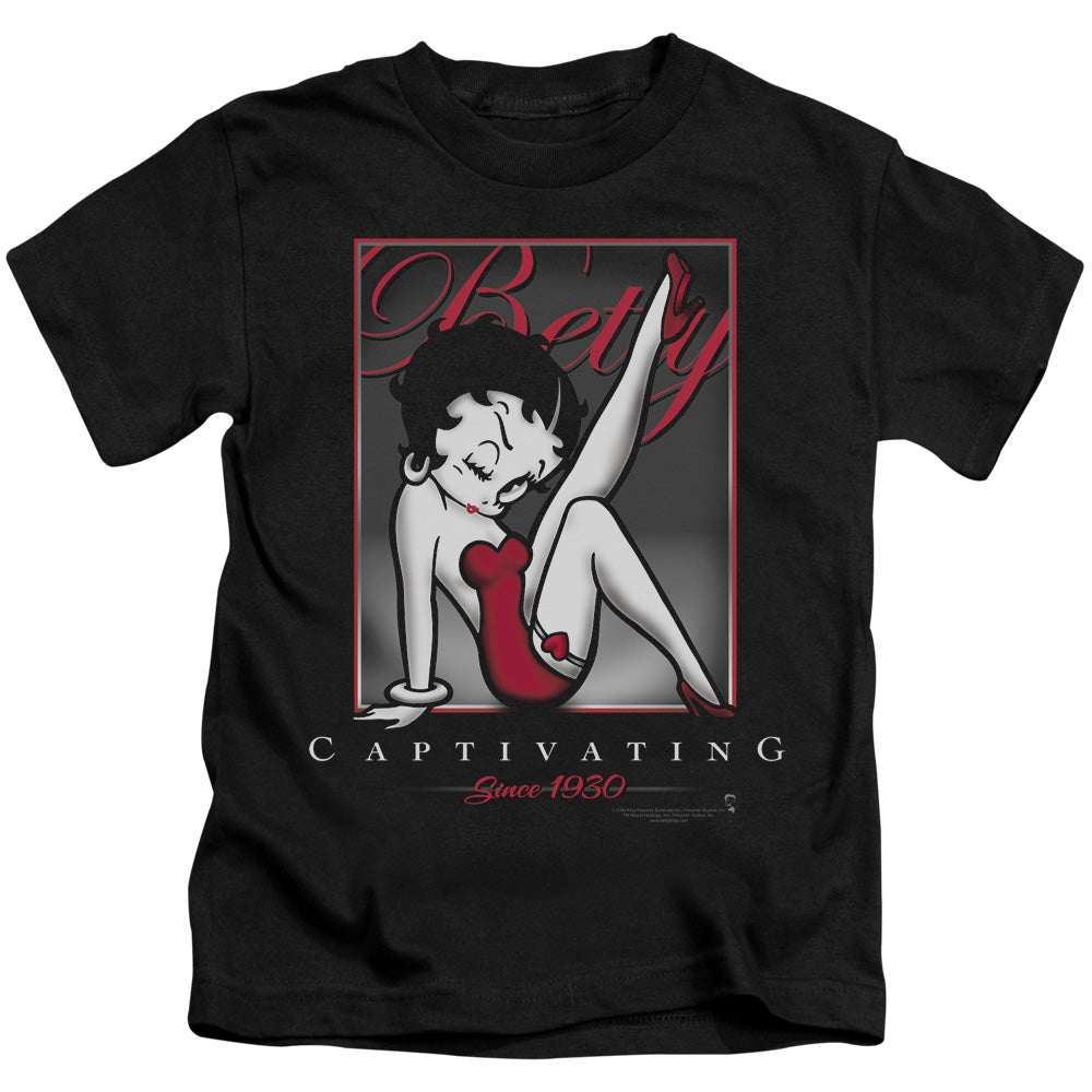 BETTY BOOP CAPTIVATING - S/S JUVENILE 18/1 - BLACK - T-Shirt