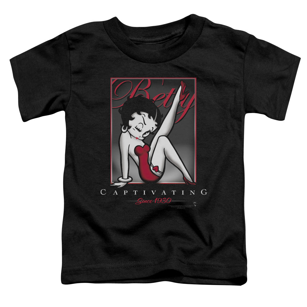 Betty Boop - Captivating - Short Sleeve Toddler Tee - Black T-shirt