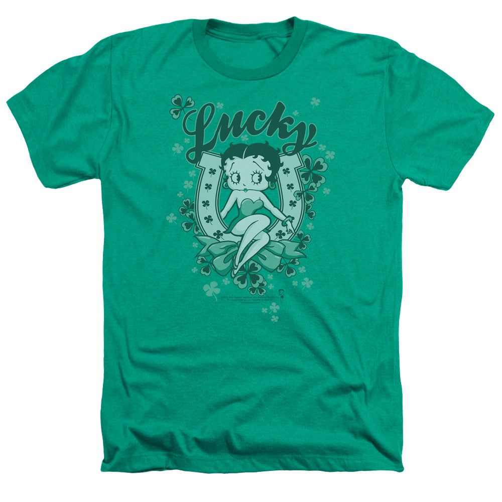 Betty Boop - Lucky Boop - Adult Heather - Kelly Green