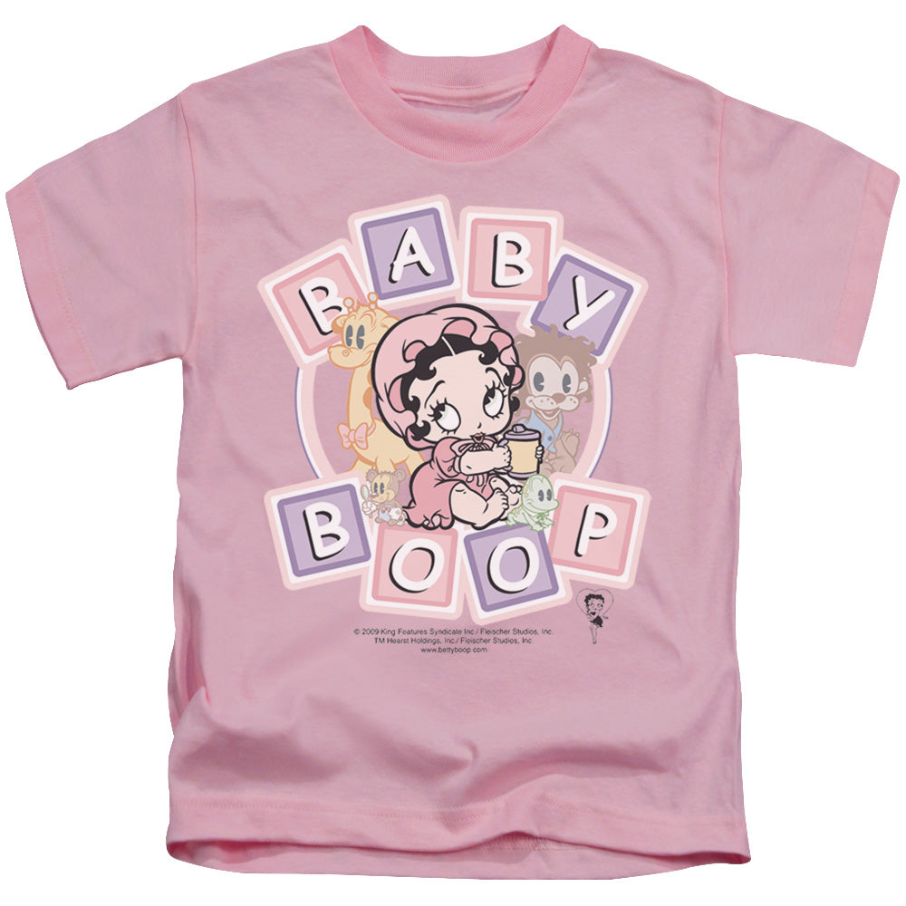 Betty Boop - Baby Boop & Friends - Short Sleeve Juvenile 18/1 - Pink T-shirt