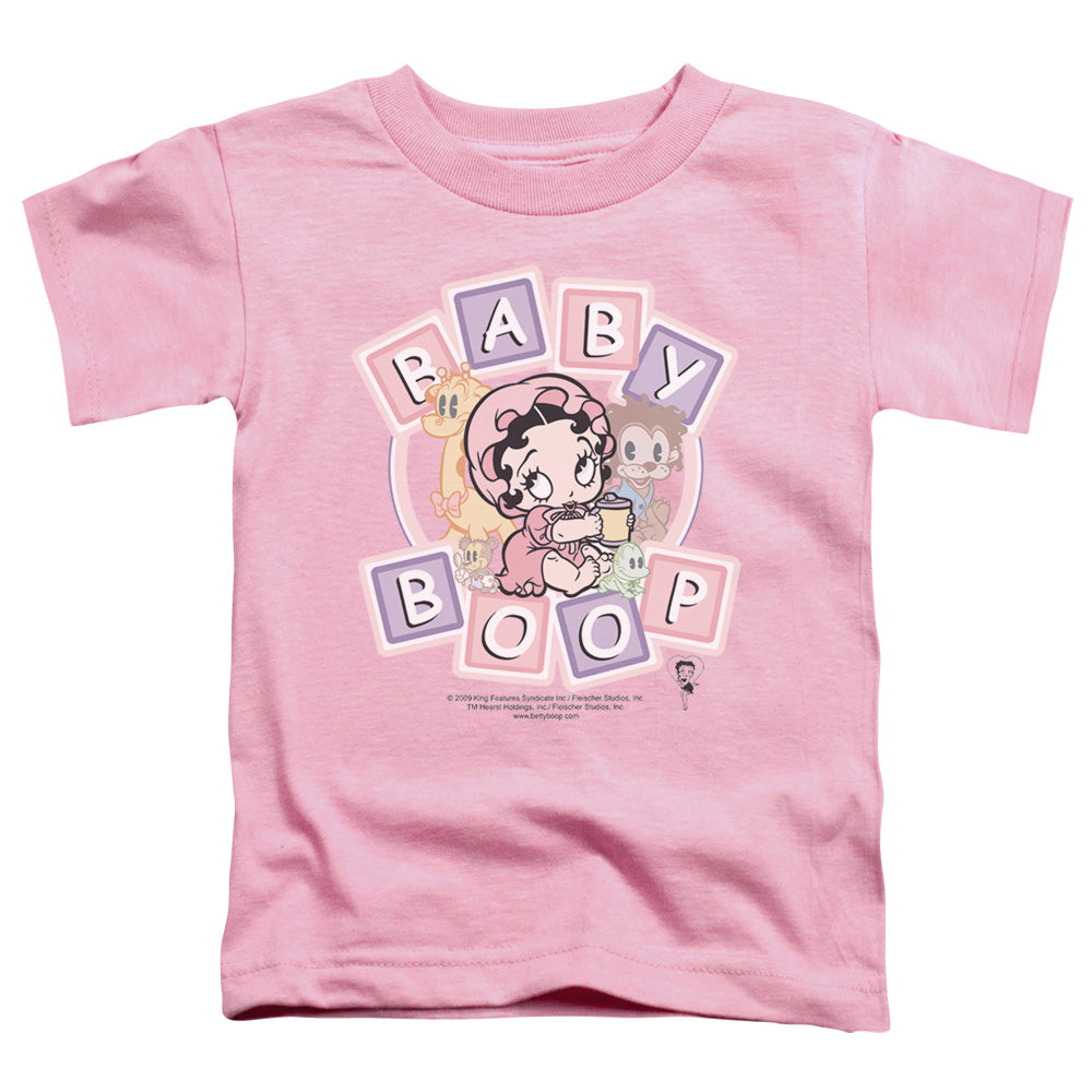 Betty Boop - Baby Boop & Friends - Short Sleeve Toddler Tee - Pink T-shirt