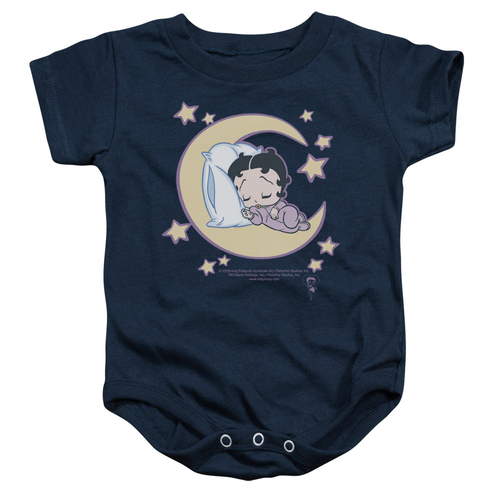 Betty Boop - Sleepy Time - Infant Snapsuit - Navy