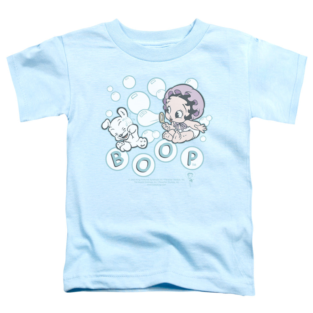 Betty Boop - Baby Bubbles - Short Sleeve Toddler Tee - Light Blue T-shirt