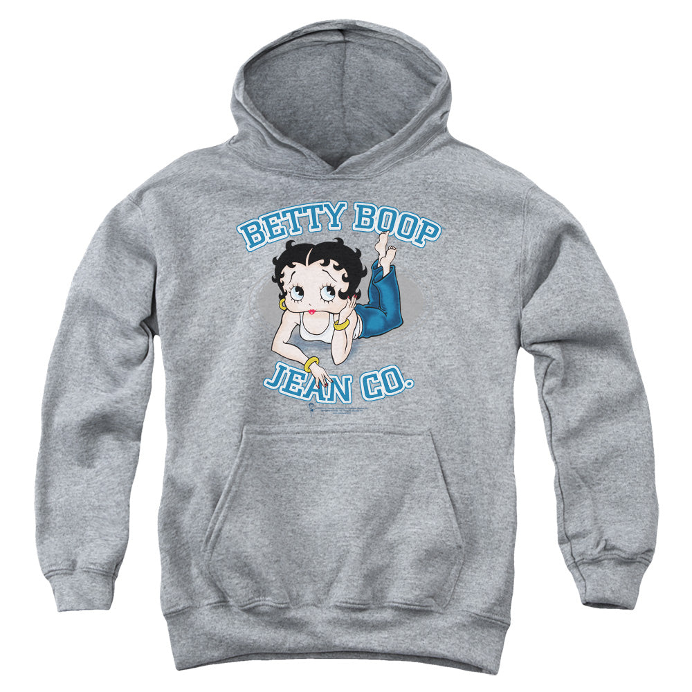 Betty Boop - Jean Co - Youth Pull-over Hoodie - Heather