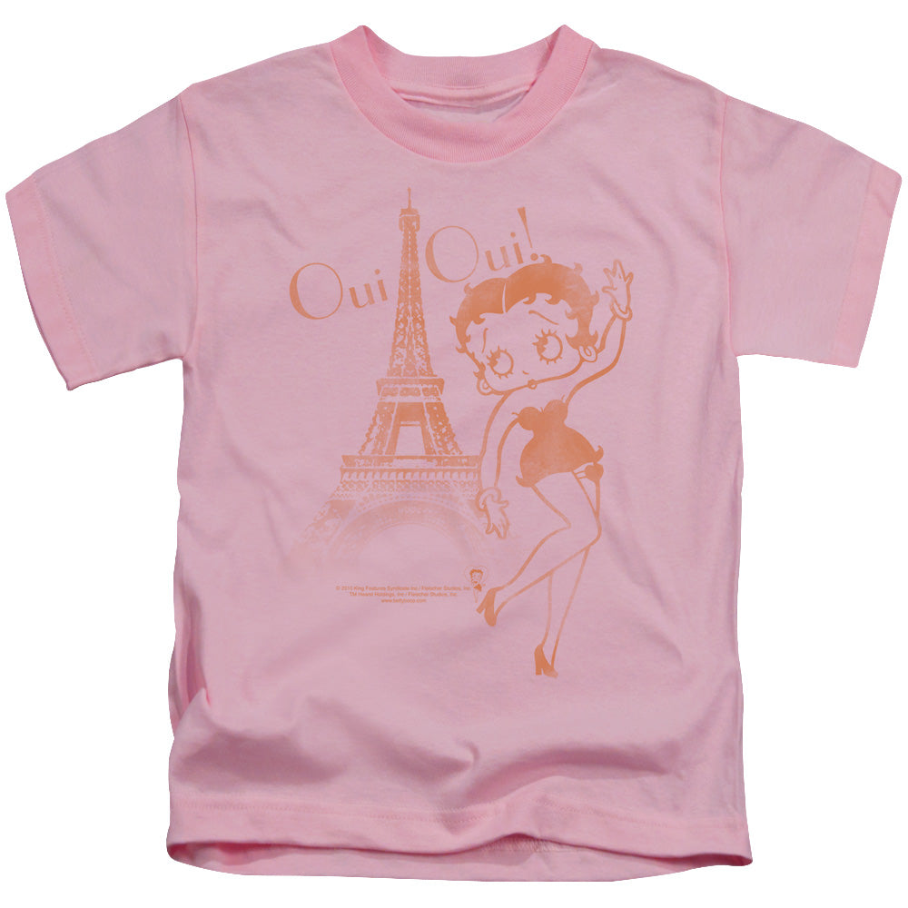 BETTY BOOP OUI OUI - S/S JUVENILE 18/1 - PINK - T-Shirt