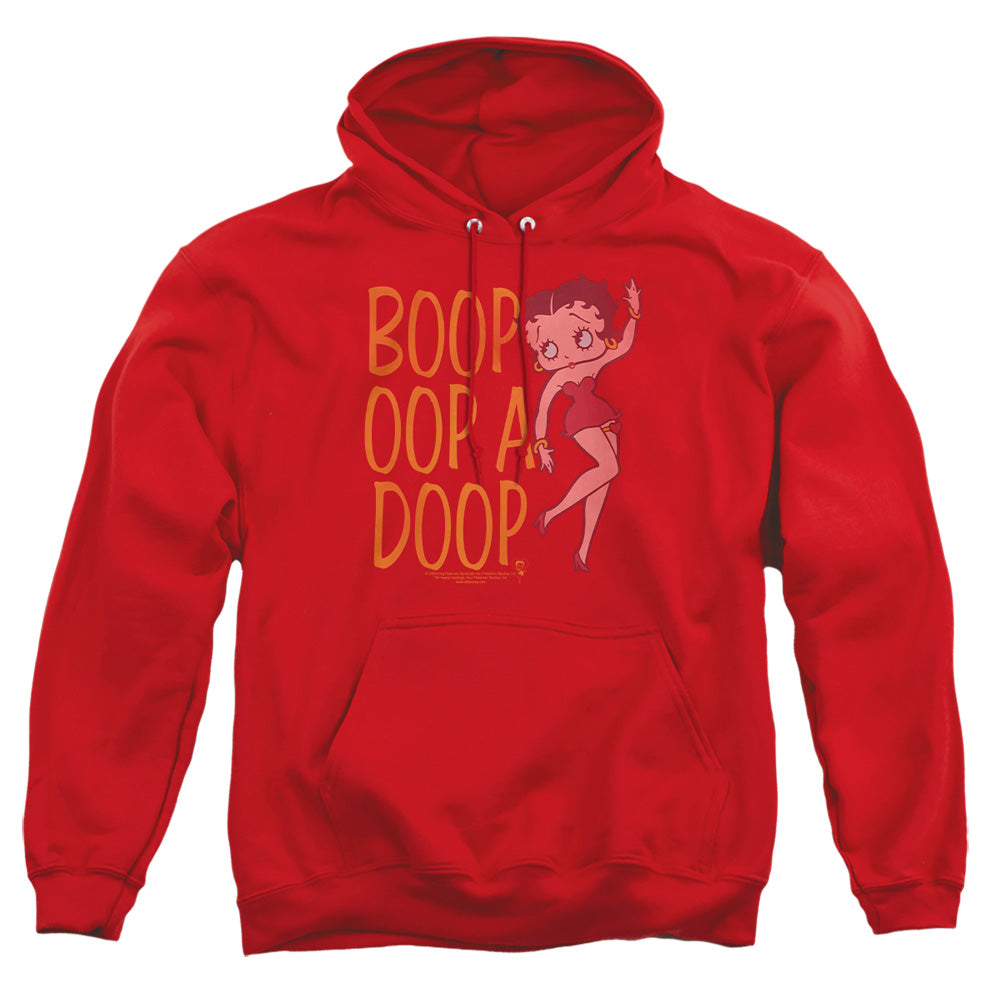 Betty Boop - Classic Oop - Adult Pull-over Hoodie - Red