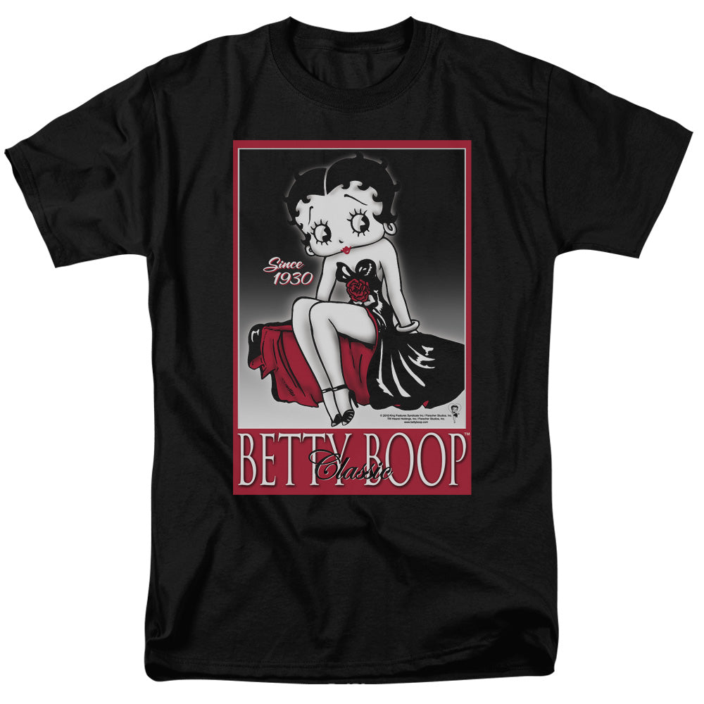 Betty Boop - Classic - Short Sleeve Adult 18/1 - Black T-shirt