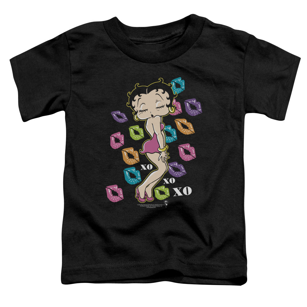 Betty Boop - Tripple Xo - Short Sleeve Toddler Tee - Black T-shirt