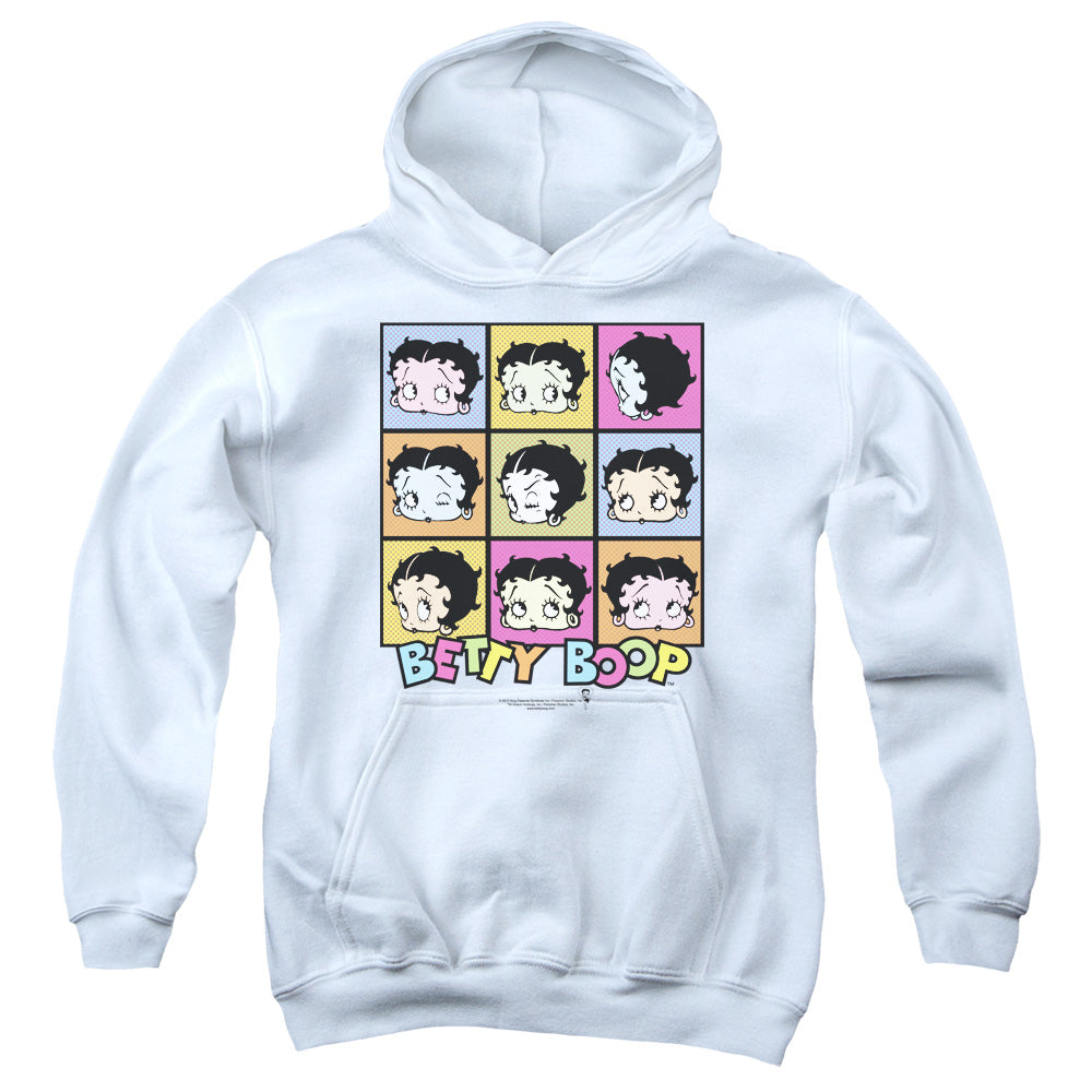 Betty Boop - Shes Got The Look - Youth Pull-over Hoodie - White