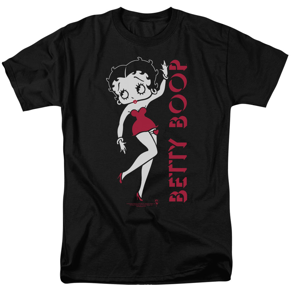Betty Boop - Classic - Short Sleeve Adult 18/1 - Black T-shirt