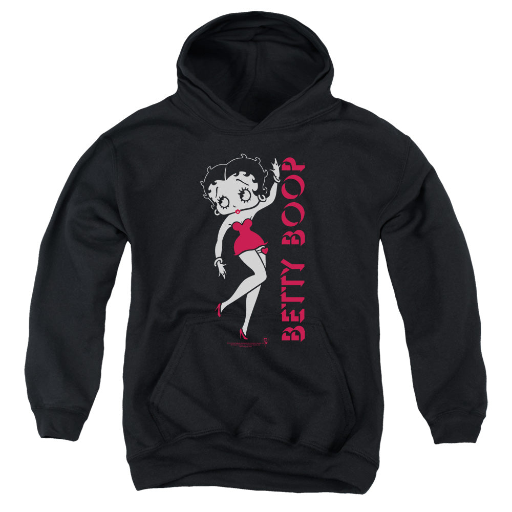 Betty Boop - Classic - Youth Pull-over Hoodie - Black