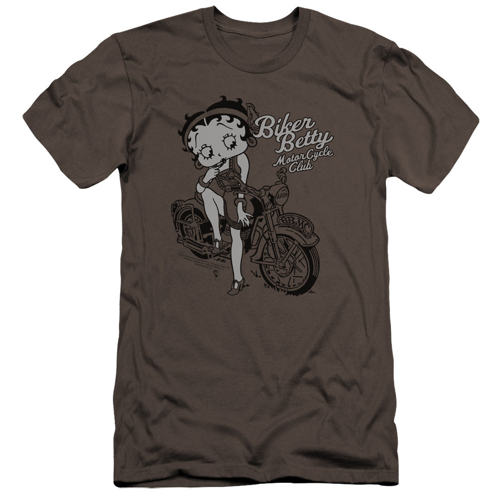 Betty Boop - Bbmc-premuim Canvas Adult Slim Fit 30/1 - Charcoal