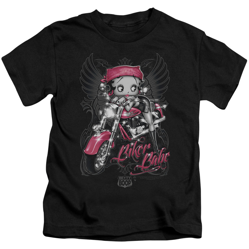 BETTY BOOP BIKER BABE-S/S T-Shirt