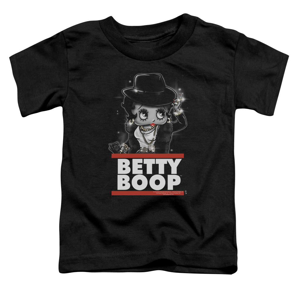 Betty Boop - Bling Bling Boop - Short Sleeve Toddler Tee - Black T-shirt