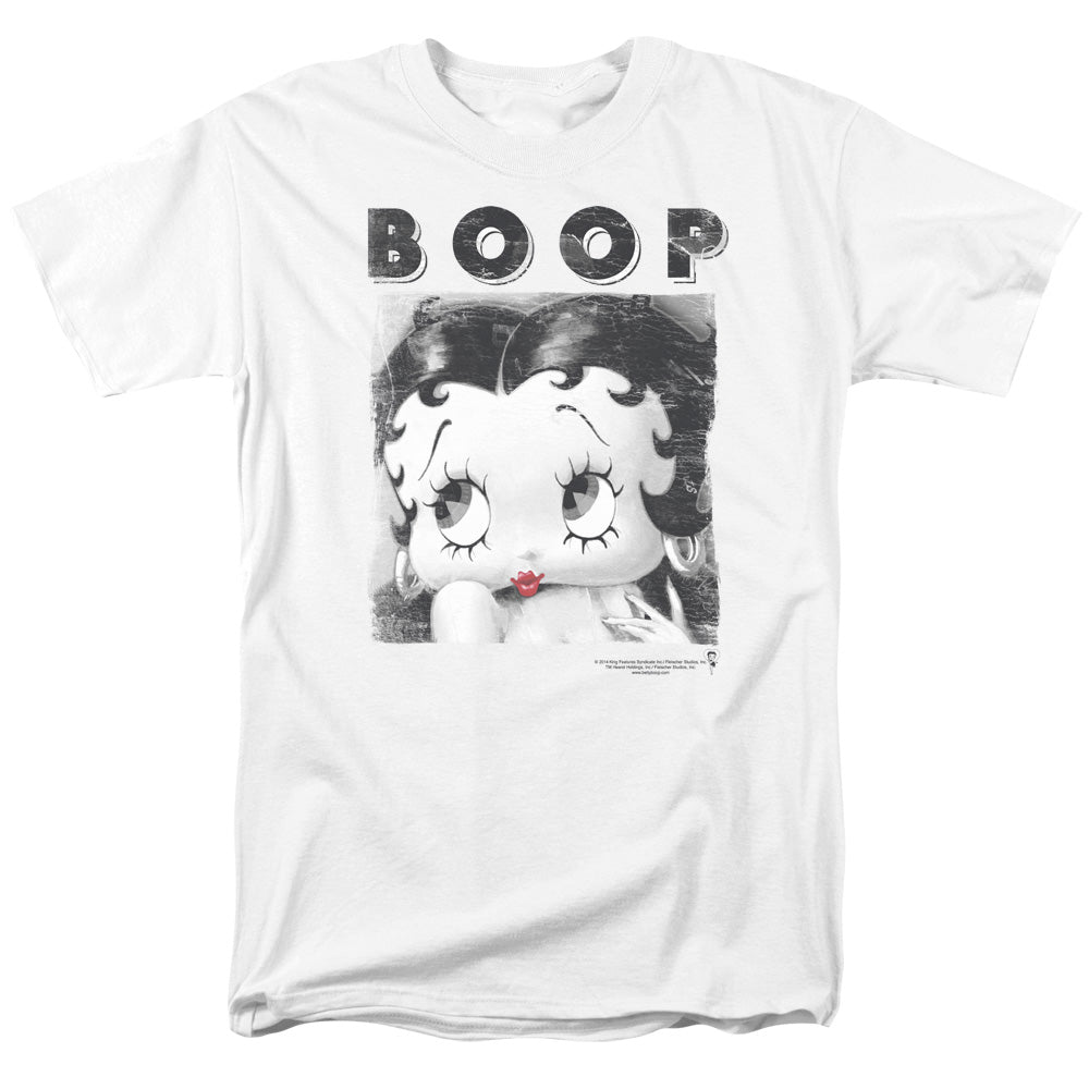 Betty Boop - Not Fade Away - Short Sleeve Adult 18/1 - White T-shirt