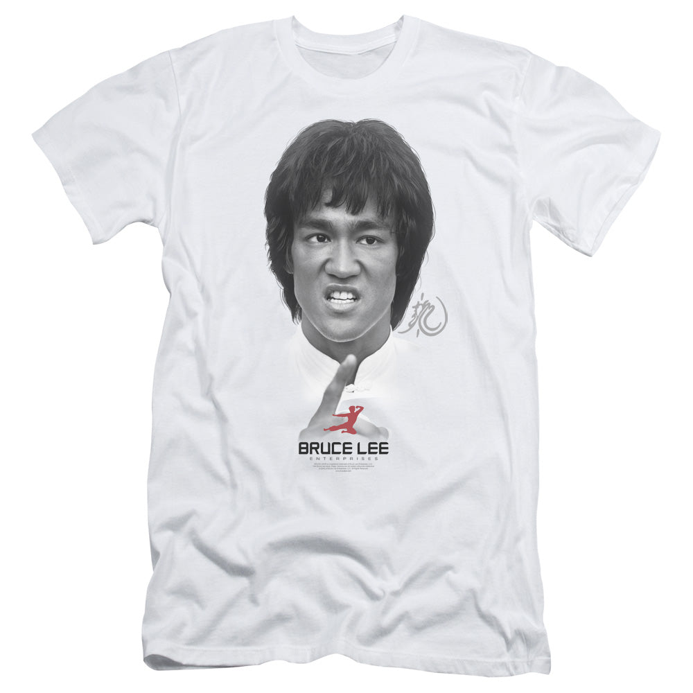 Bruce Lee - Self Help - Short Sleeve Adult 30/1 - White T-shirt