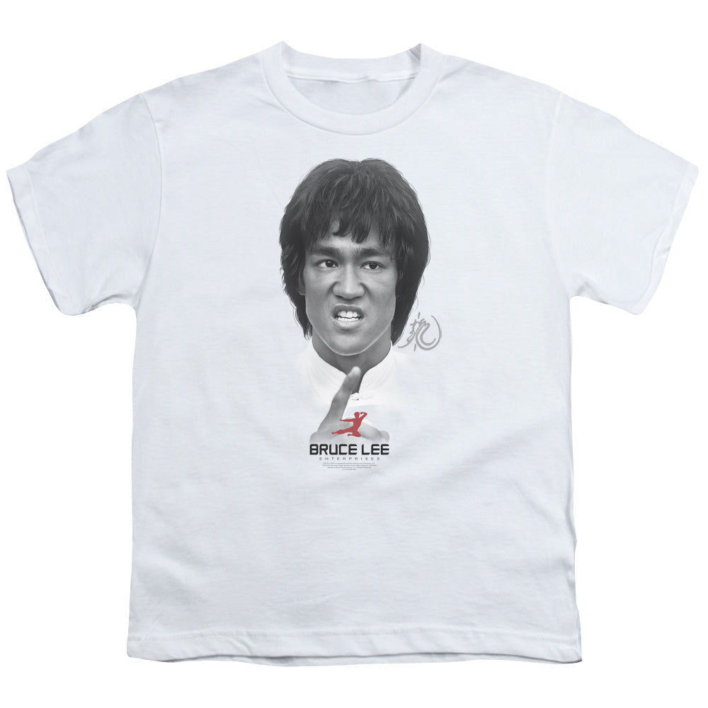 Bruce Lee - Self Help - Short Sleeve Youth 18/1 - White T-shirt