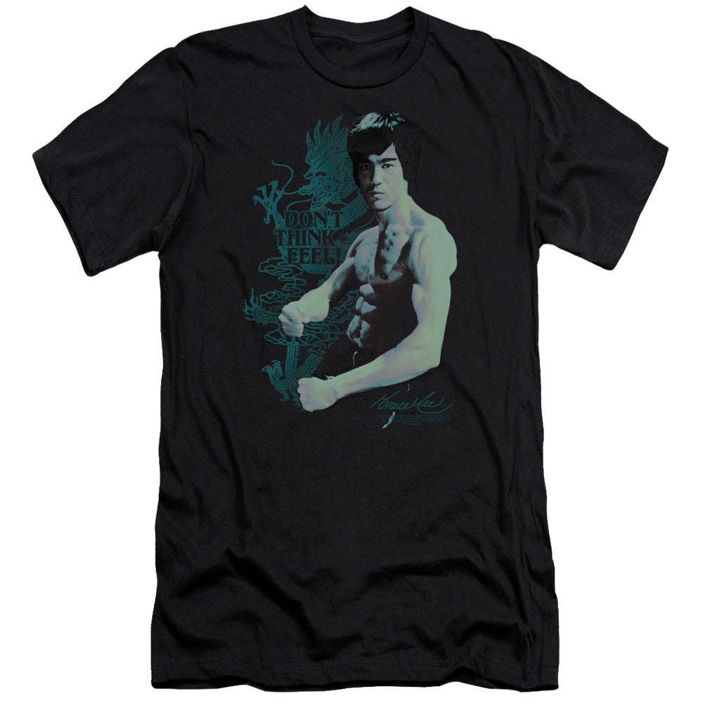 Bruce Lee - Feel-premuim Canvas Adult Slim Fit 30/1 - Black