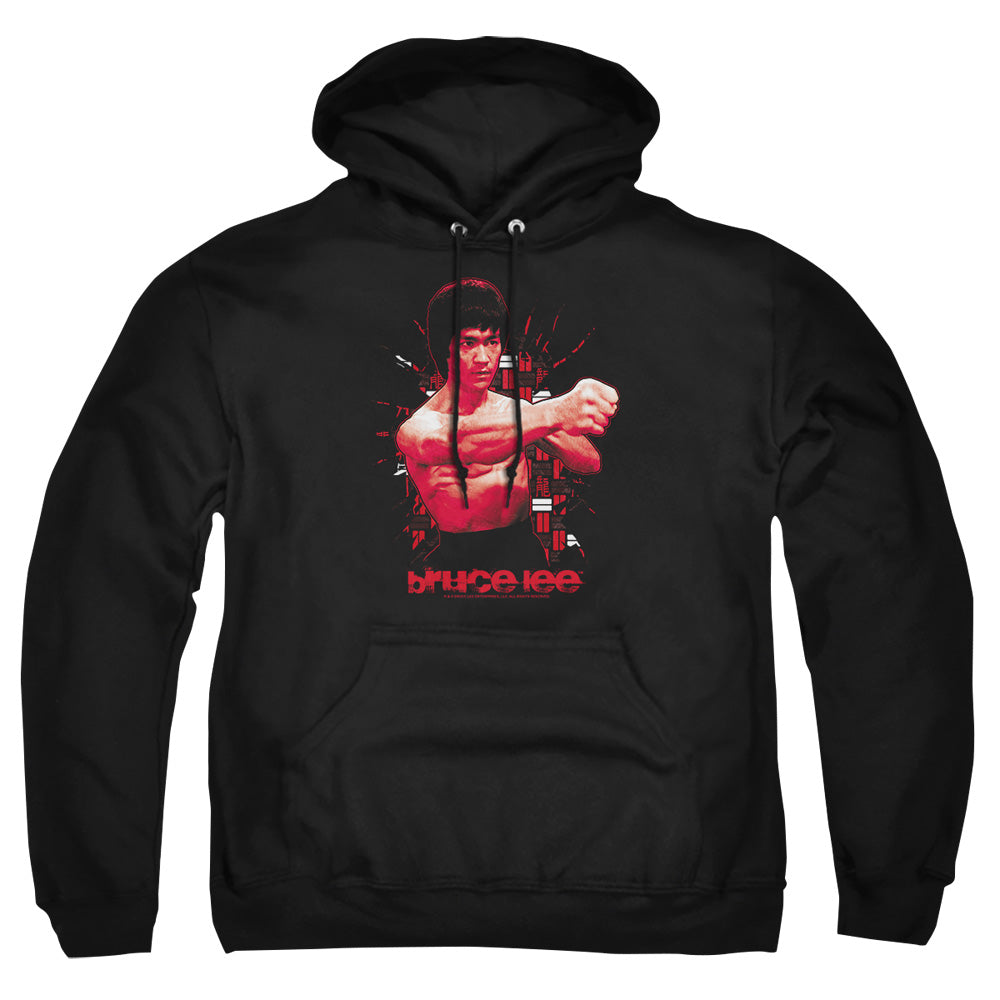 Bruce Lee - The Shattering Fist - Adult Pull-over Hoodie - Black
