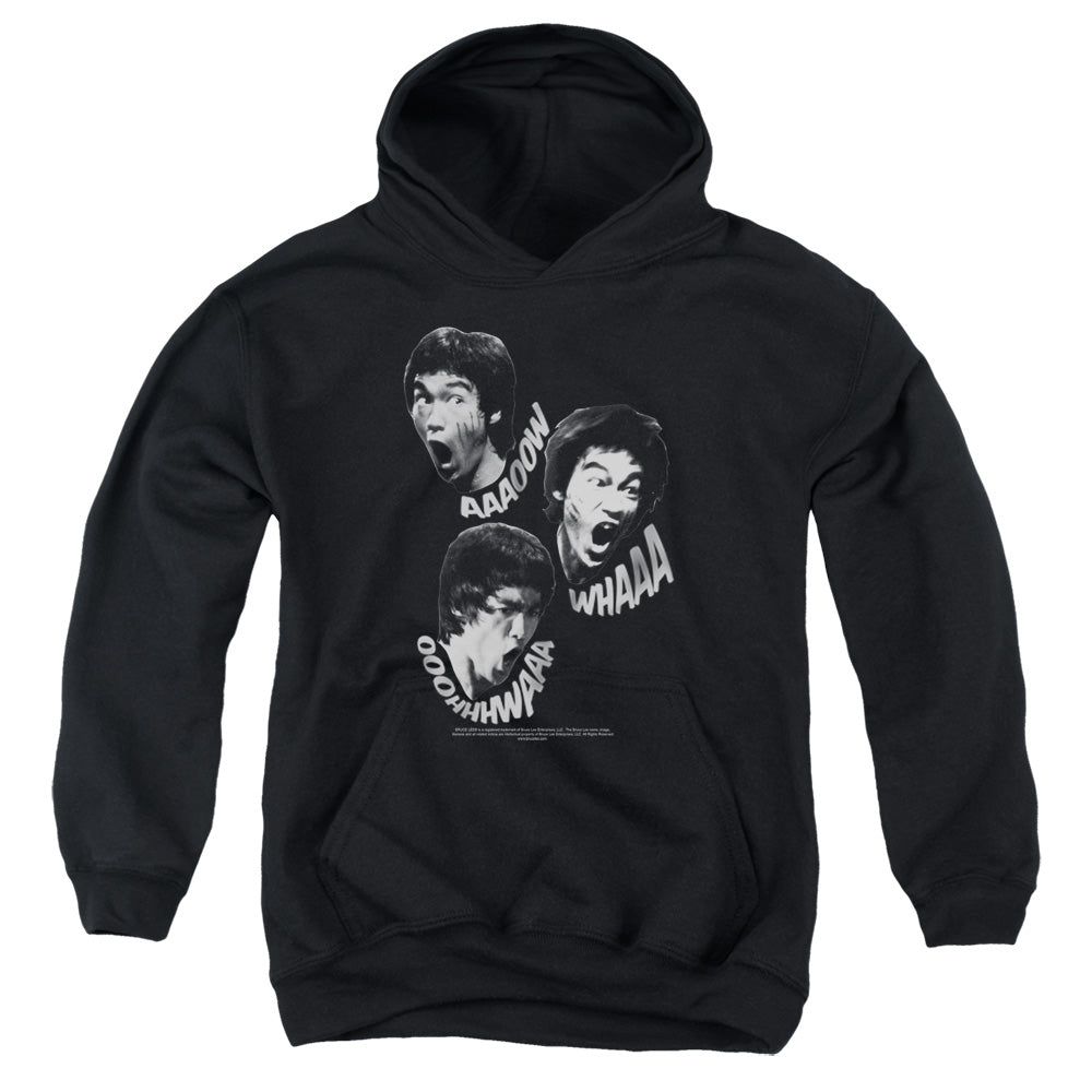 Bruce Lee - Sounds Of The Dragon - Youth Pull-over Hoodie - Black