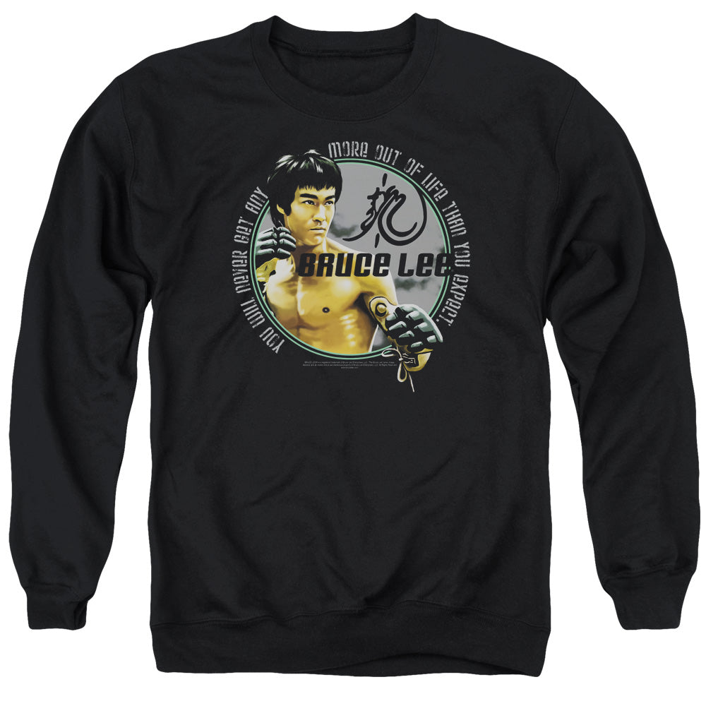 Bruce Lee - Expectations - Adult Crewneck Sweatshirt - Black
