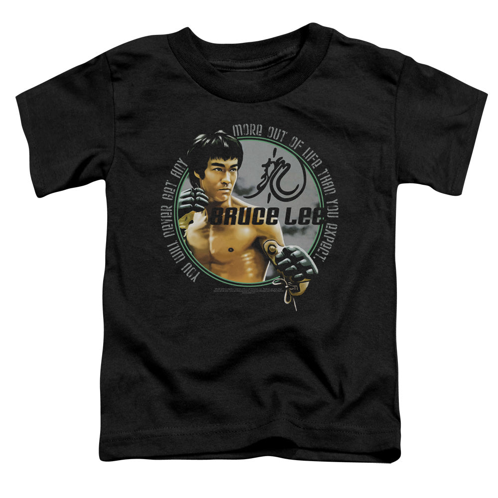 Bruce Lee - Expectations - Short Sleeve Toddler Tee - Black T-shirt