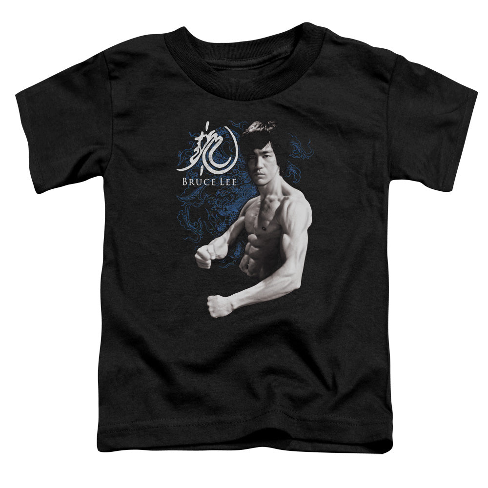 BRUCE LEE DRAGON STANCE - S/S TODDLER TEE - BLACK - T-Shirt