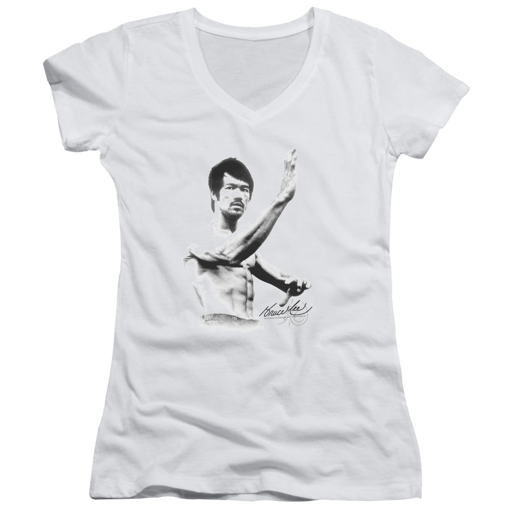 Bruce Lee - Serenity - Junior V-neck - White